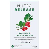 NutraRelease Diuretic Tea - Uva Ursi & Juniper Berries